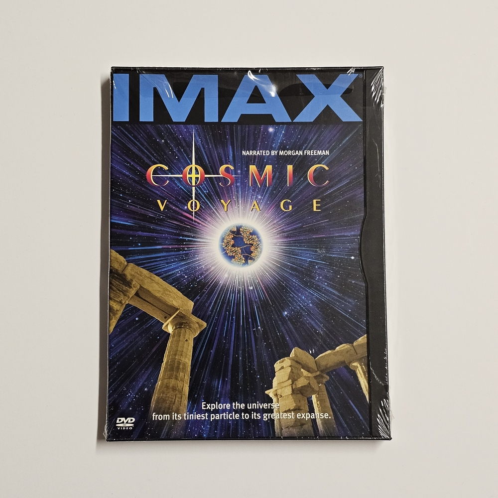 Cosmic Voyage – IMAX DVD – Narrated by Morgan Freeman – Sealed